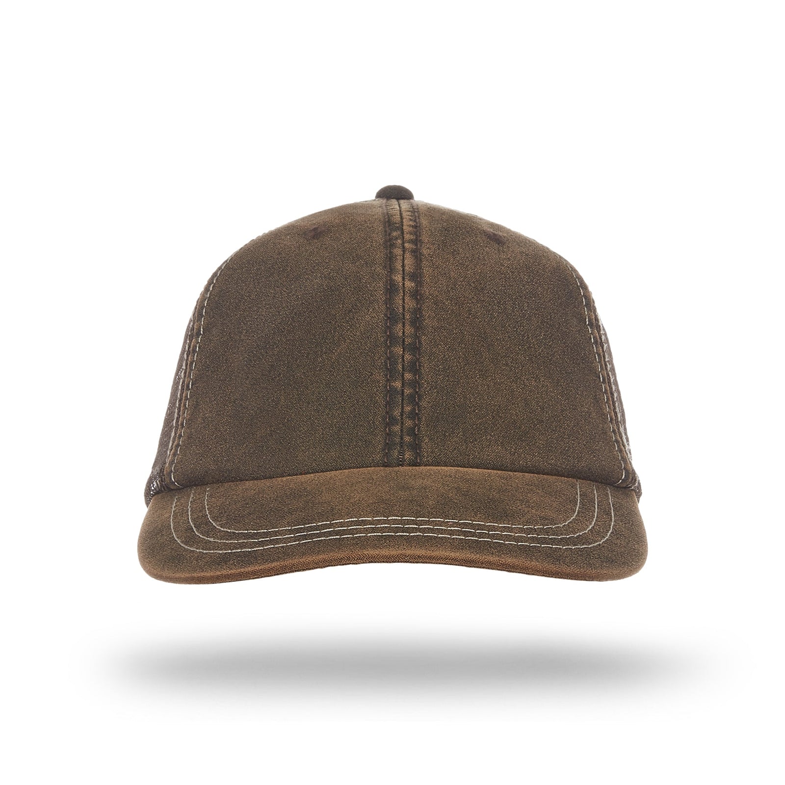 Cobra Cap Wc-m 6 Panel Weatherwashed with - Brown