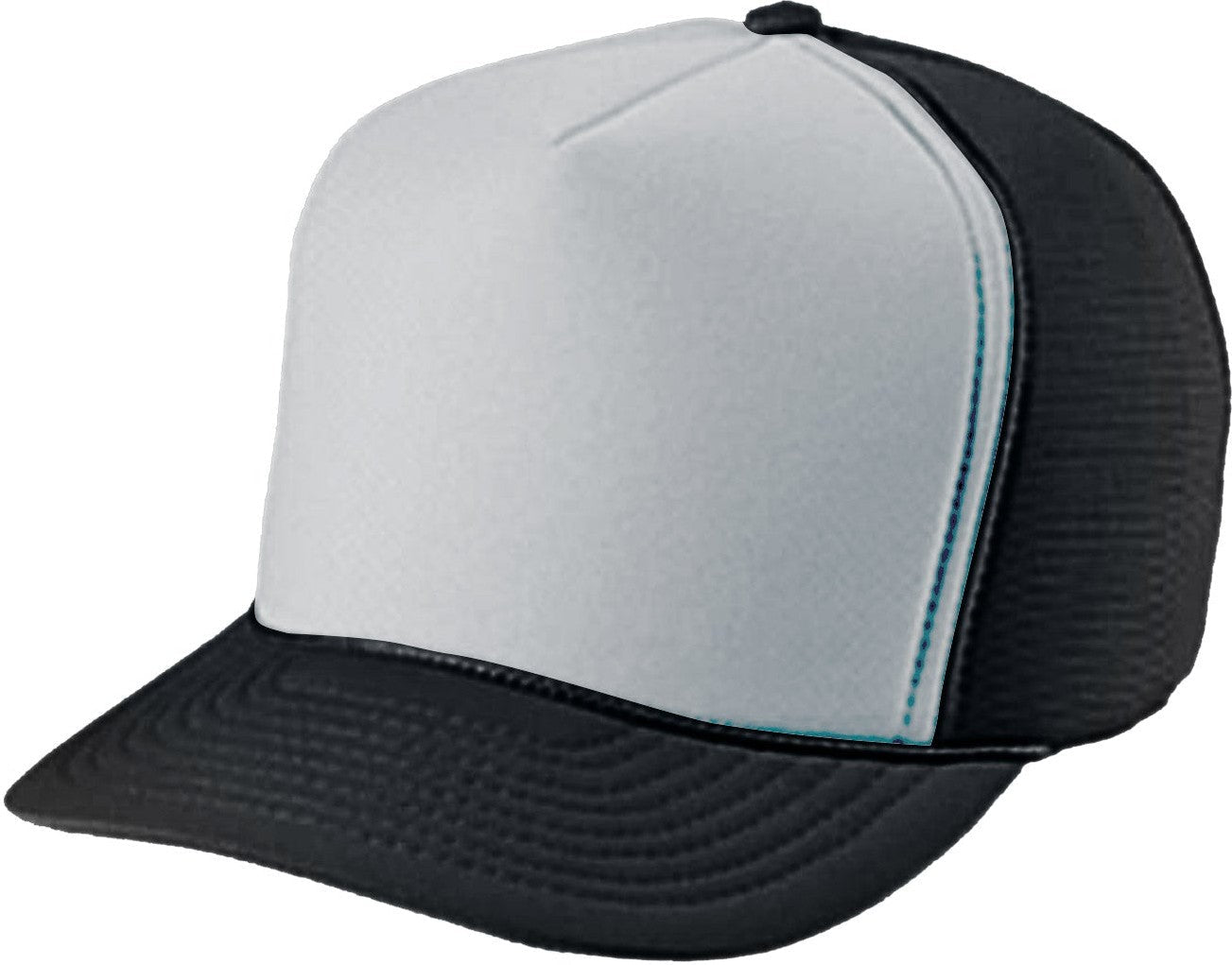 Cobra Cap Wfc Winter All Foam Caps - Gray Black