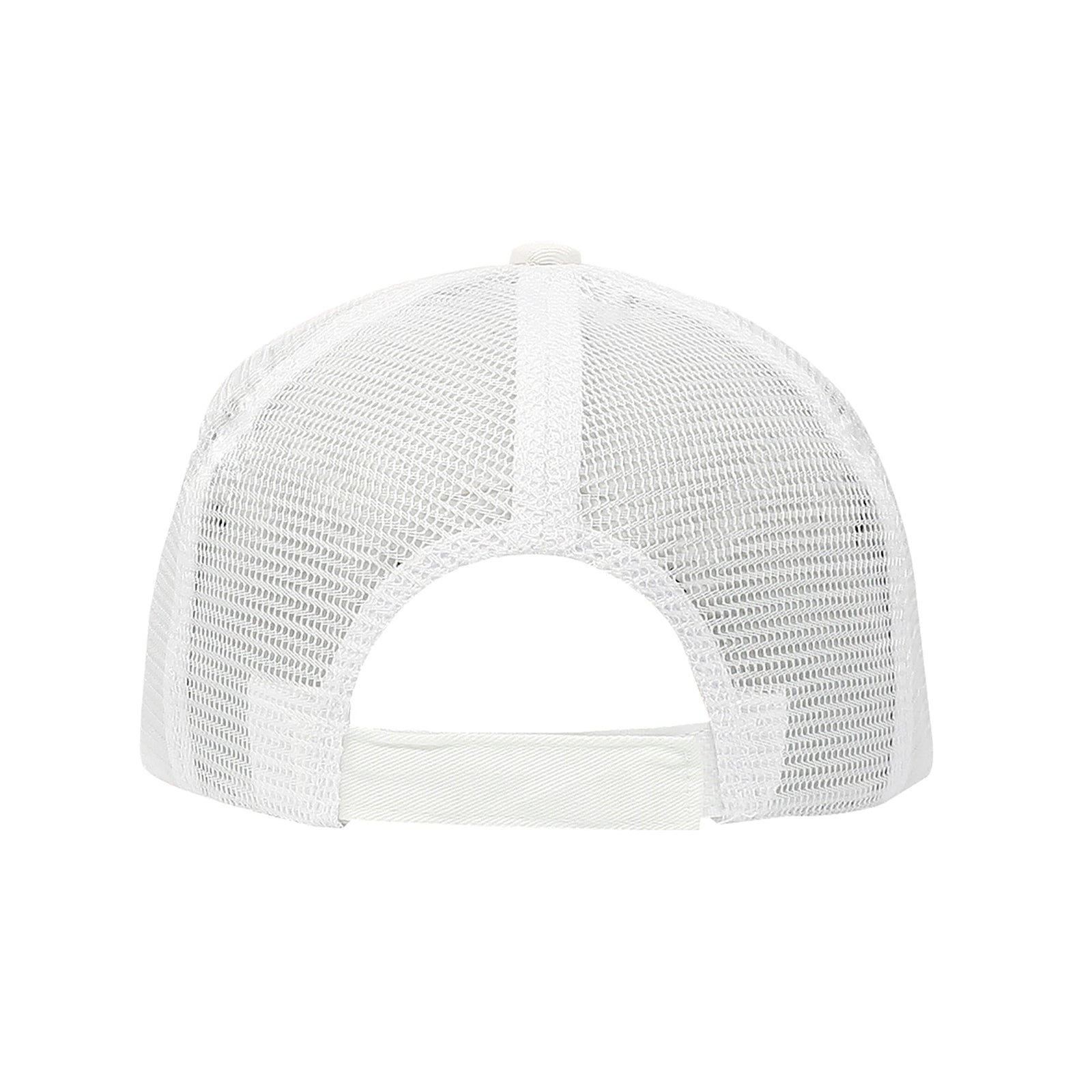 Cobra Cap Wm-5 5 Panel Washed Twill/soft Mesh - Black White