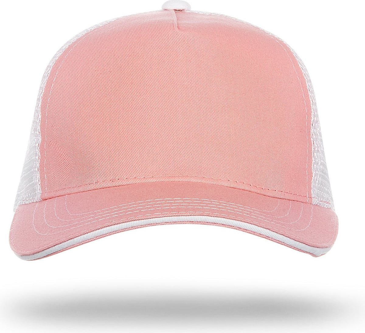 Cobra Cap Wm-5 5 Panel Washed Twill/soft Mesh - Candy Pink White