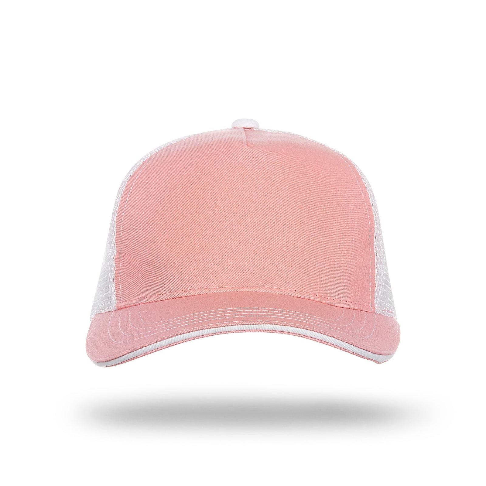 Cobra Cap Wm-5 5 Panel Washed Twill/soft Mesh - Candy Pink White