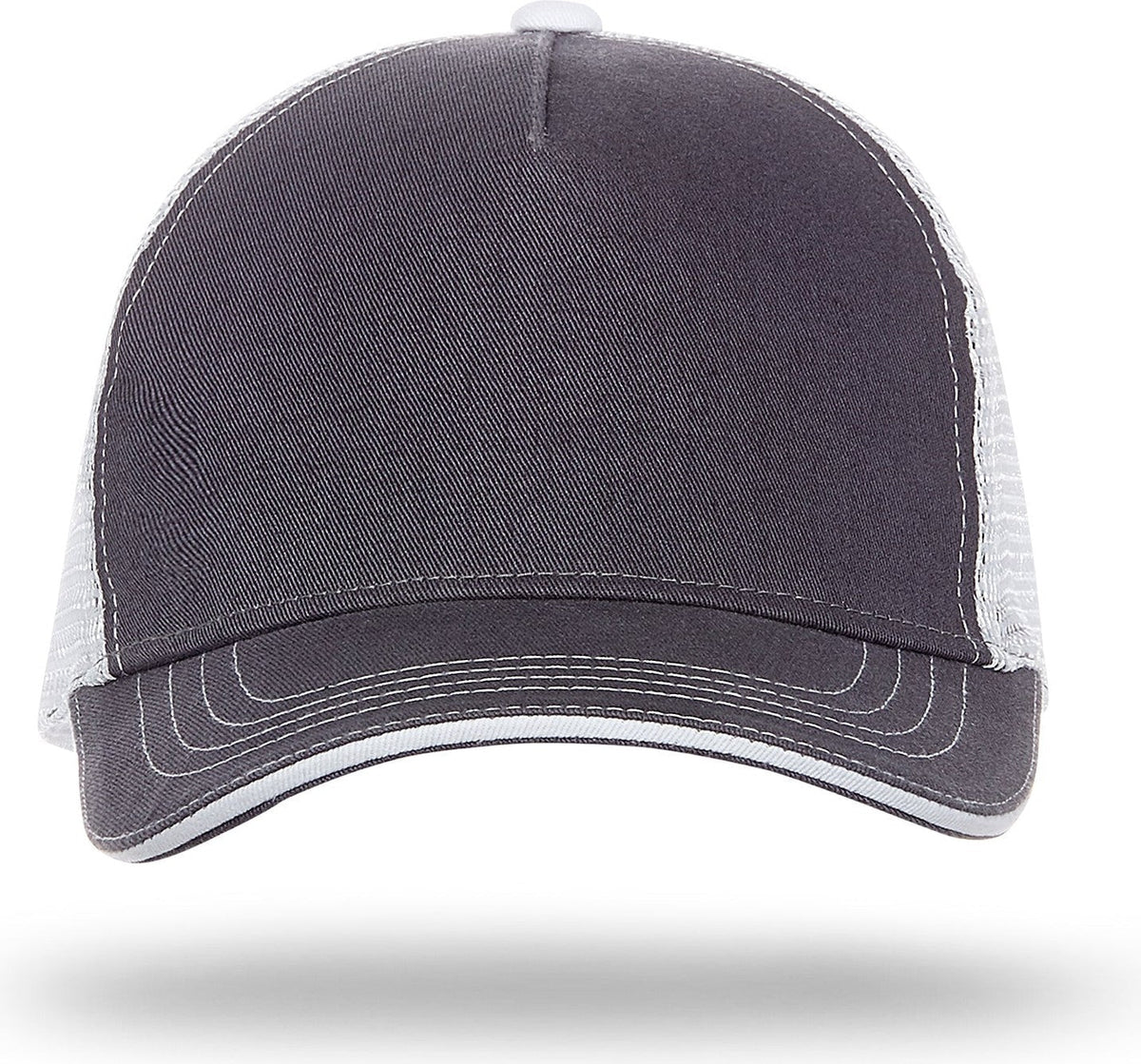 Cobra Cap Wm-5 5 Panel Washed Twill/soft Mesh - Charcoal White