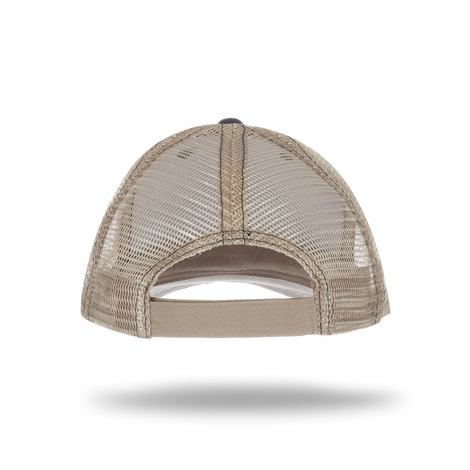 Cobra Cap Wm-5 5 Panel Washed Twill/soft Mesh - Khaki Black
