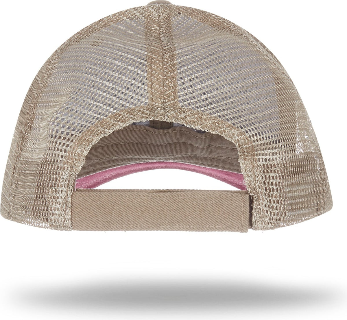 Cobra Cap Wm-5 5 Panel Washed Twill/soft Mesh - Maroon Khaki