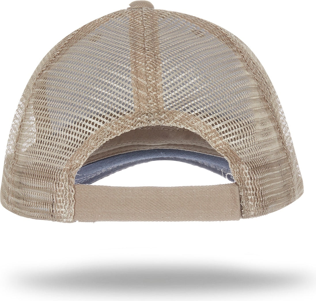 Cobra Cap Wm-5 5 Panel Washed Twill/soft Mesh - Navy Khaki