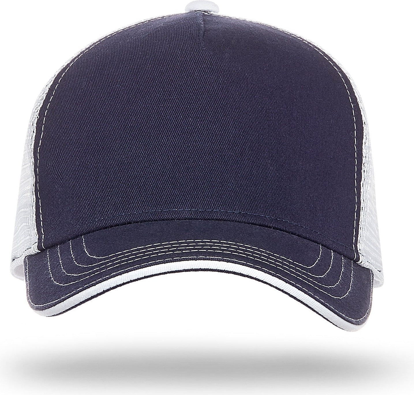 Cobra Cap Wm-5 5 Panel Washed Twill/soft Mesh - Navy White