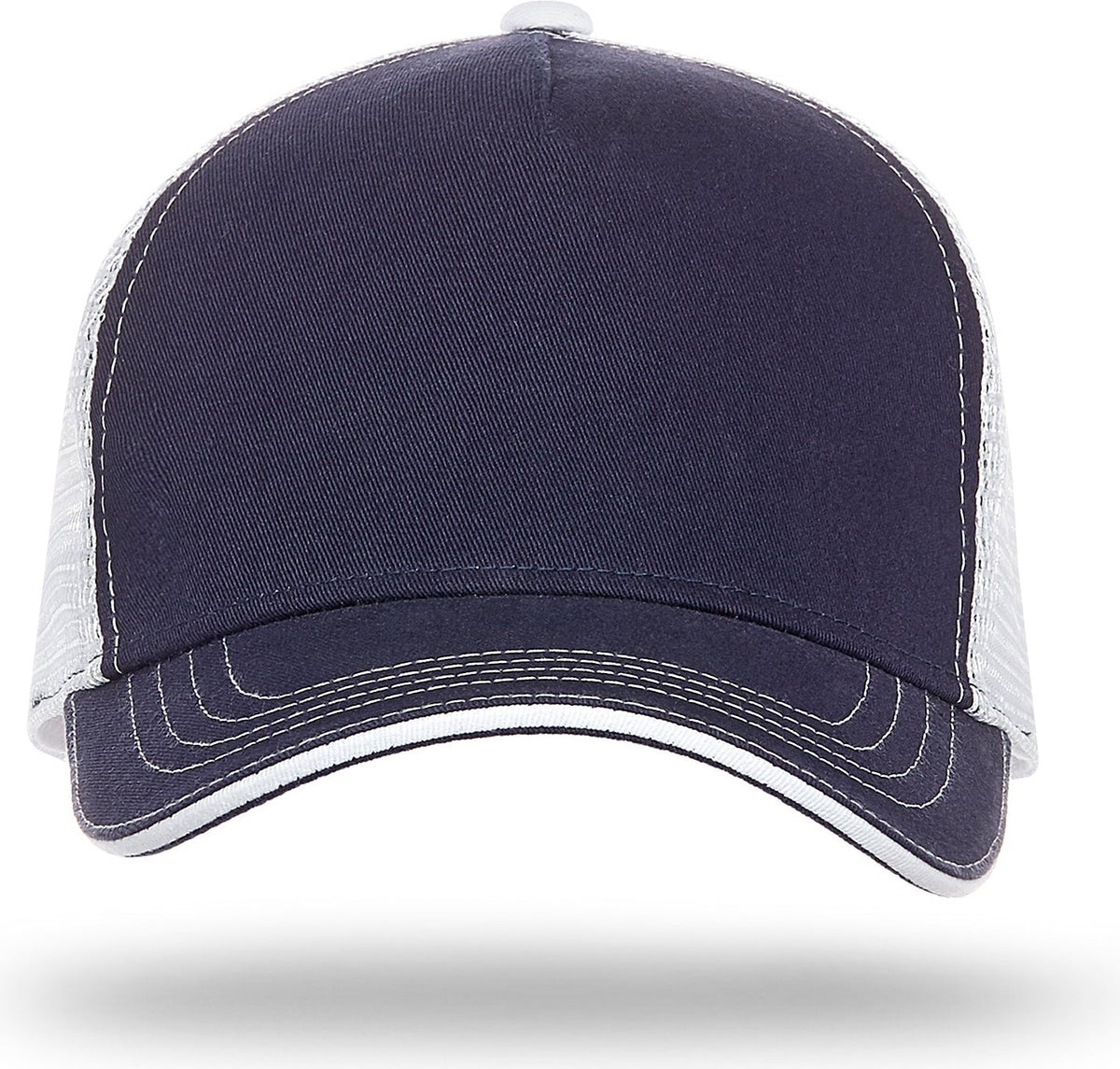 Cobra Cap Wm-5 5 Panel Washed Twill/soft Mesh - Navy White