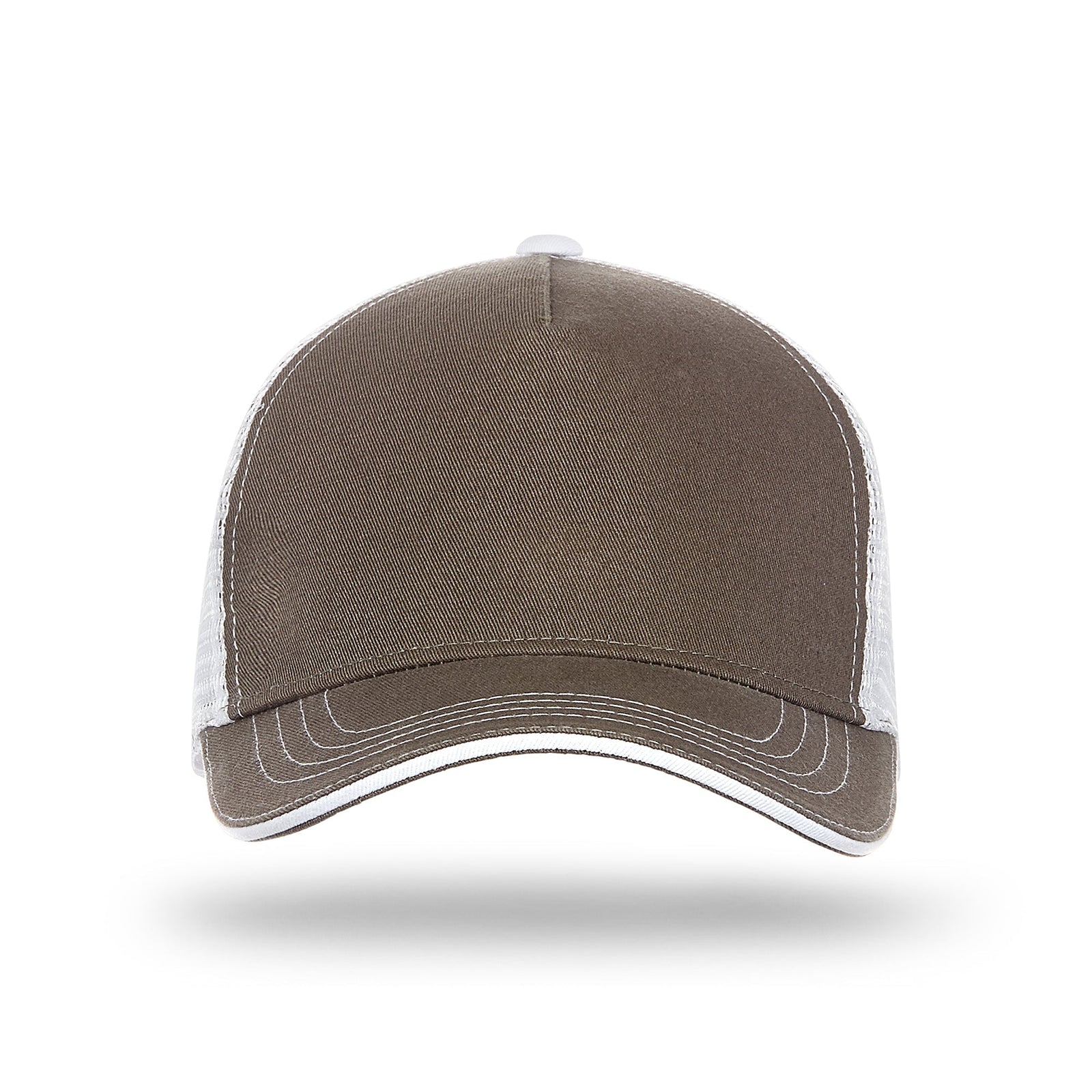 Cobra Cap Wm-5 5 Panel Washed Twill/soft Mesh - Olive White
