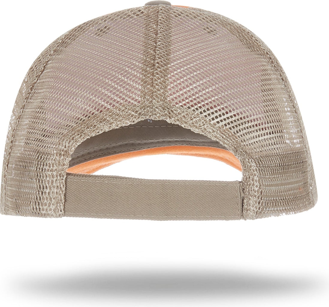 Cobra Cap Wm-5 5 Panel Washed Twill/soft Mesh - Tennessee Orange Khaki