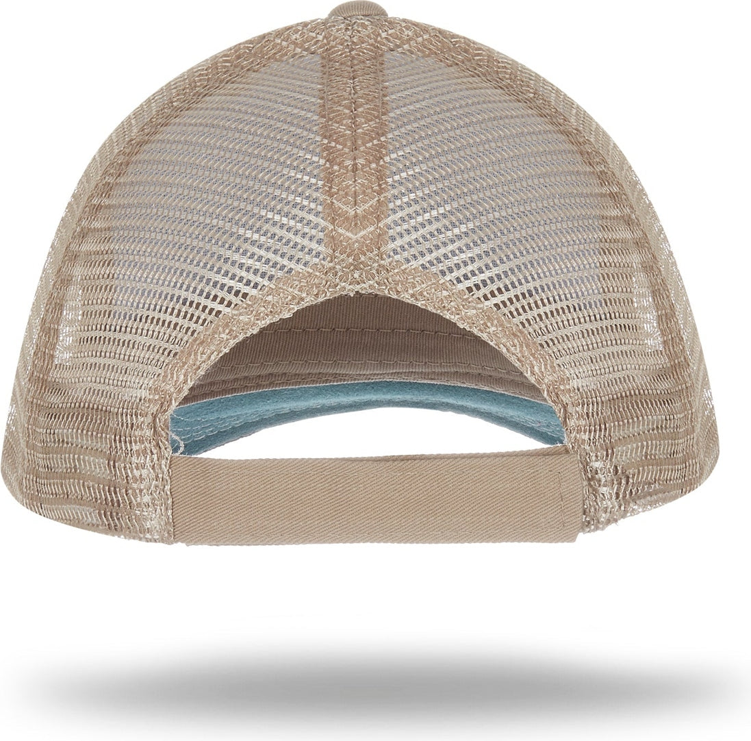 Cobra Cap Wm-6 6 Panel Washed Twill/soft Mesh - Dark Green Khaki
