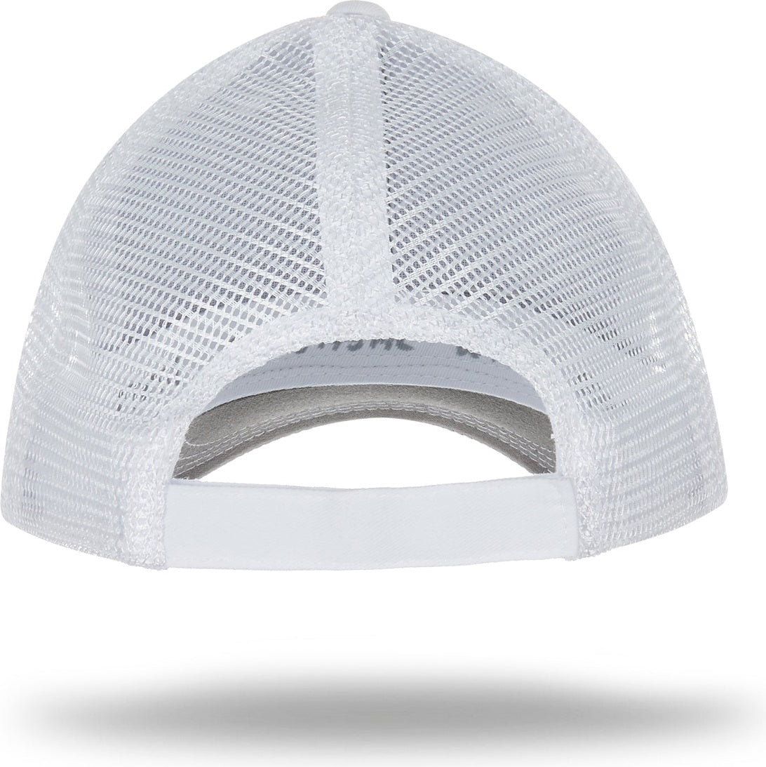 Cobra Cap Wm-6 6 Panel Washed Twill/soft Mesh - Olive White
