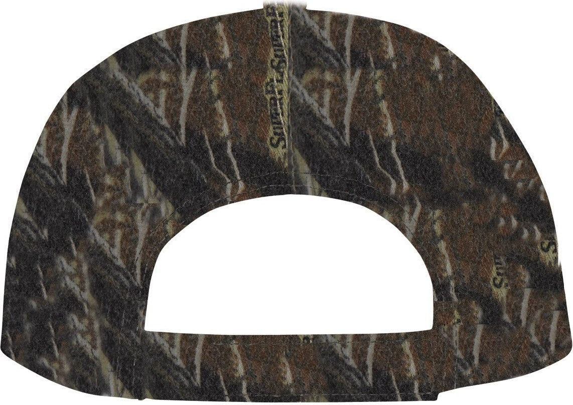 Cobra Cap Wsg-c 6 Panel Weatherwashed with - Brown Superflauge