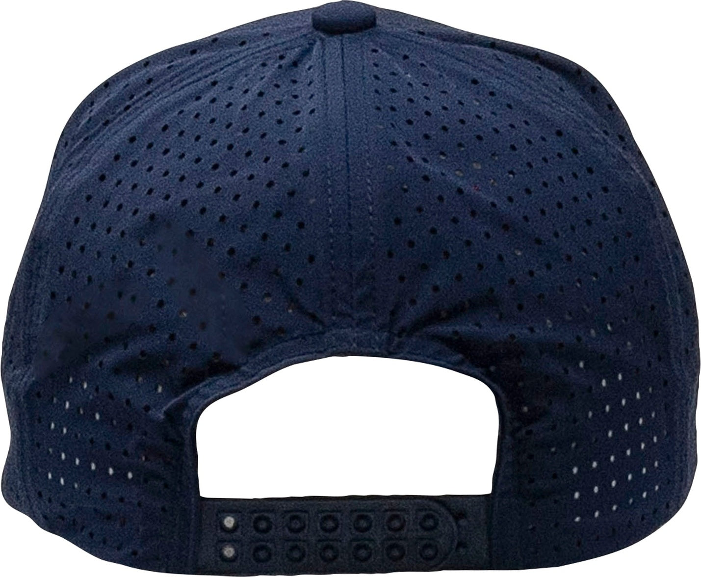 Cobra Cap Xfr 5 Panel Structured Perforated Lasercut Back Mixcolors Rope - Navy White