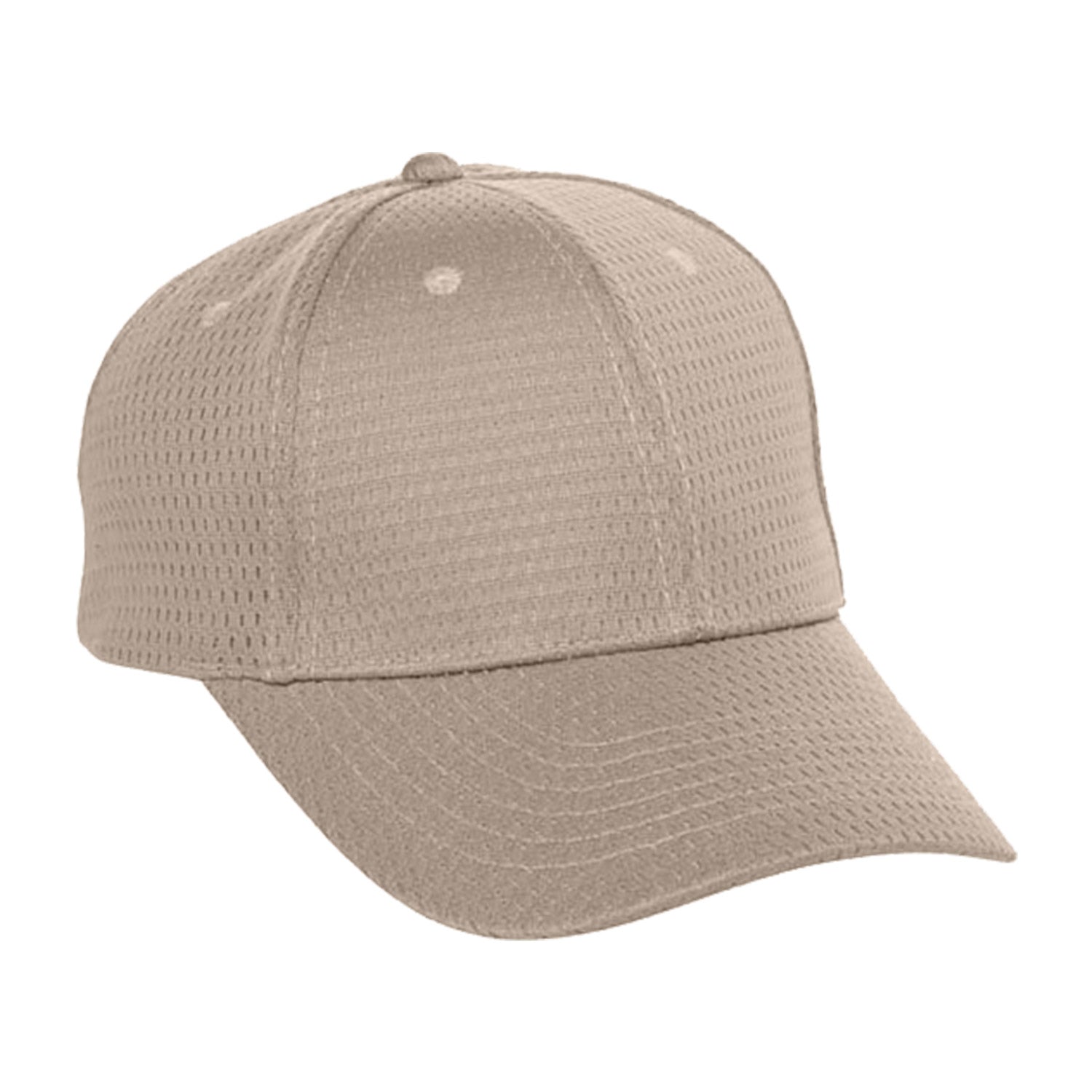 Cobra Cap Yam Youth Athletic Mesh 6 Panel - Khaki