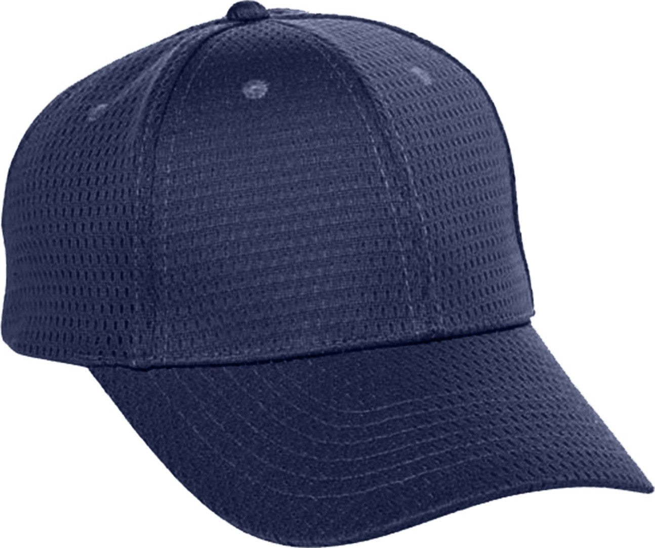 Cobra Cap Yam Youth Athletic Mesh 6 Panel - Navy