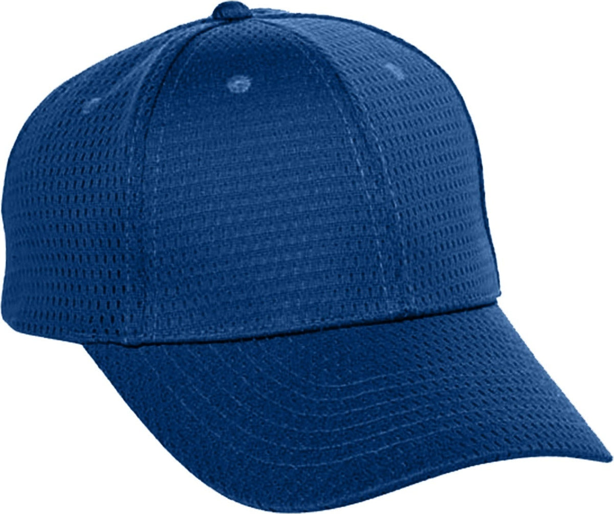 Cobra Cap Yam Youth Athletic Mesh 6 Panel - Royal