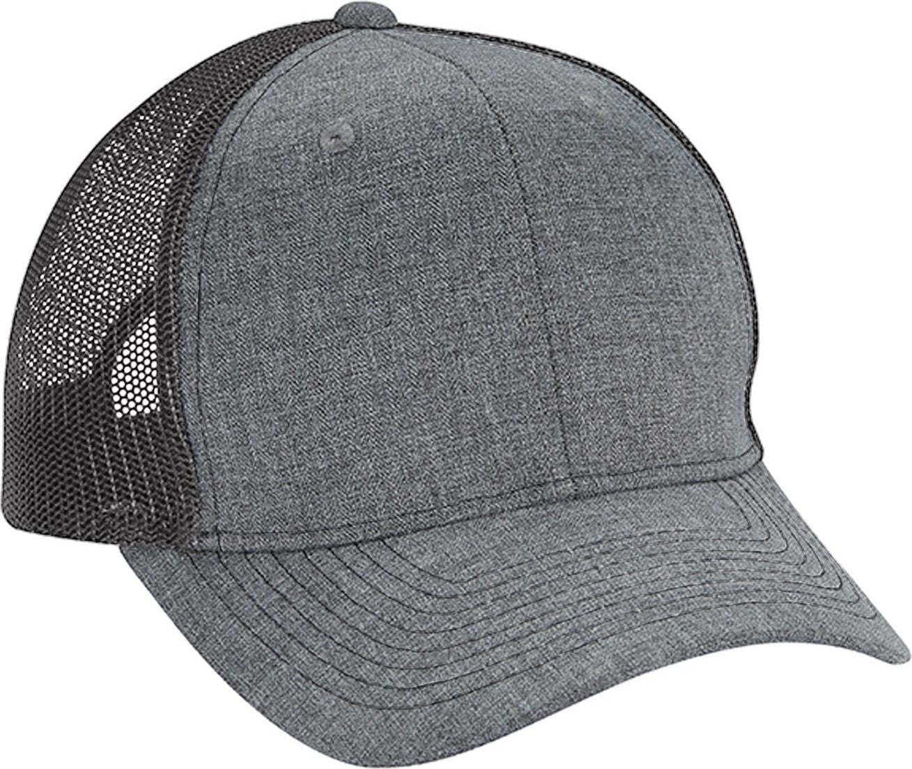 Cobra Cap Yd-6m 6 Panel Yarn Dye Suit Fabric - Charcoal