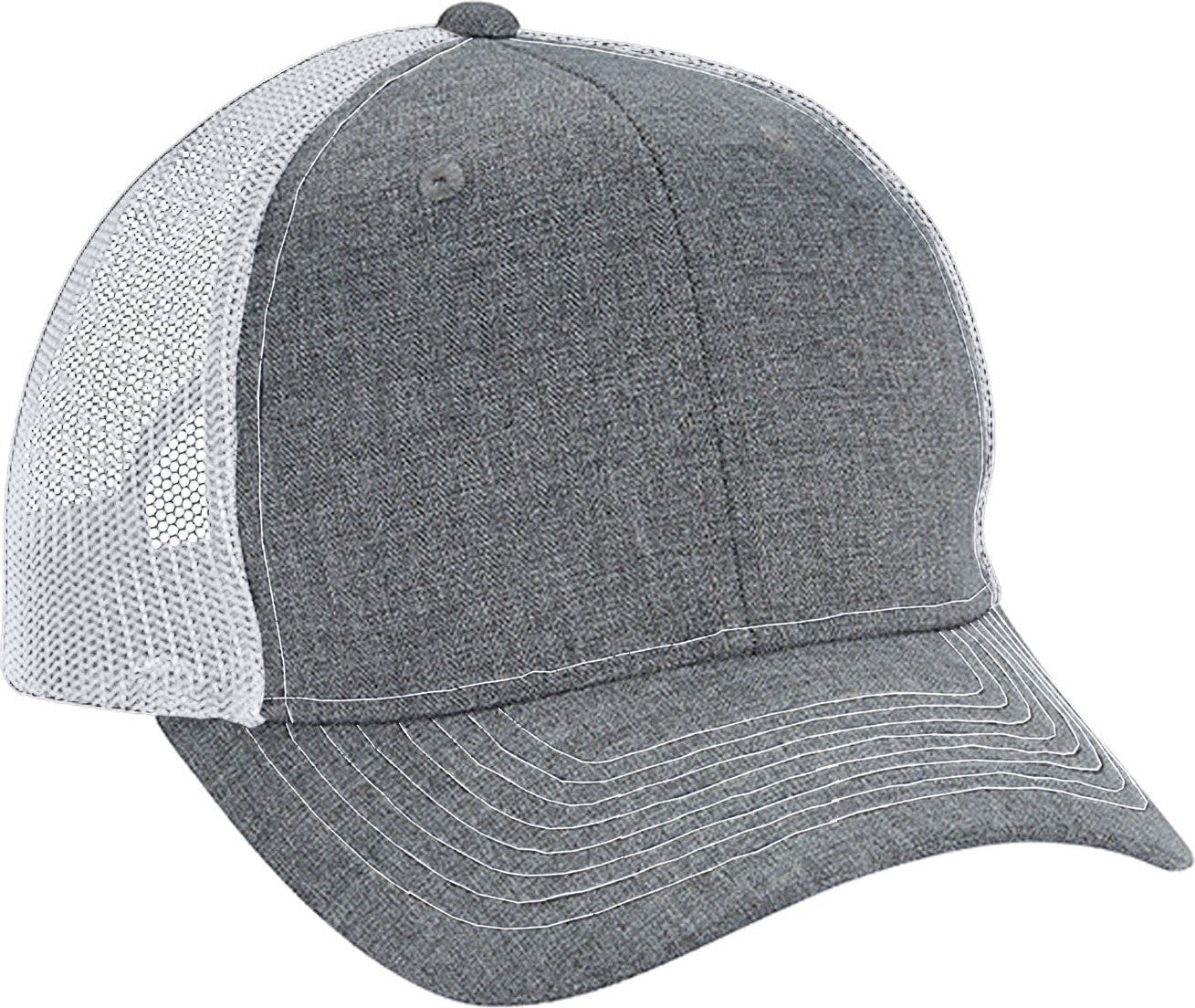Cobra Cap Yd-6m 6 Panel Yarn Dye Suit Fabric - Charcoal White