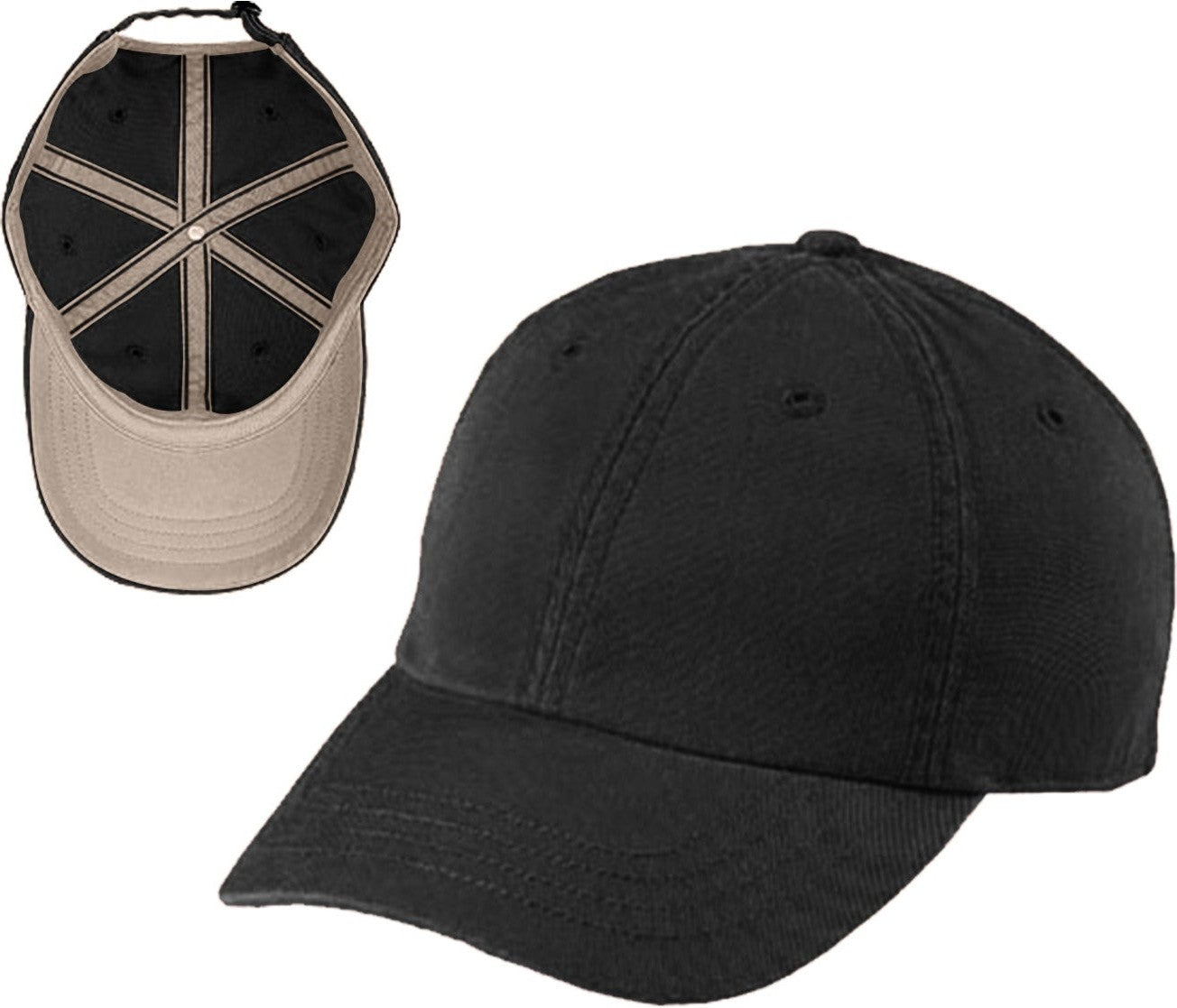 Cobra Cap Ygap-r Youth 6 Panel Gapr - Black Khaki