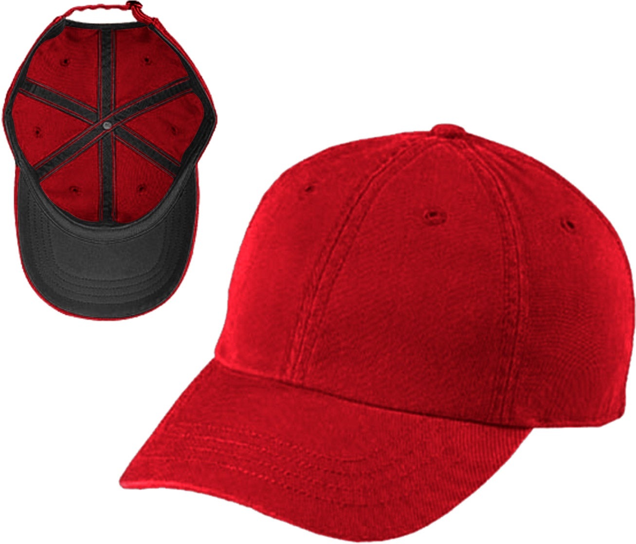 Cobra Cap Ygap-r Youth 6 Panel Gapr - Darkred Navy