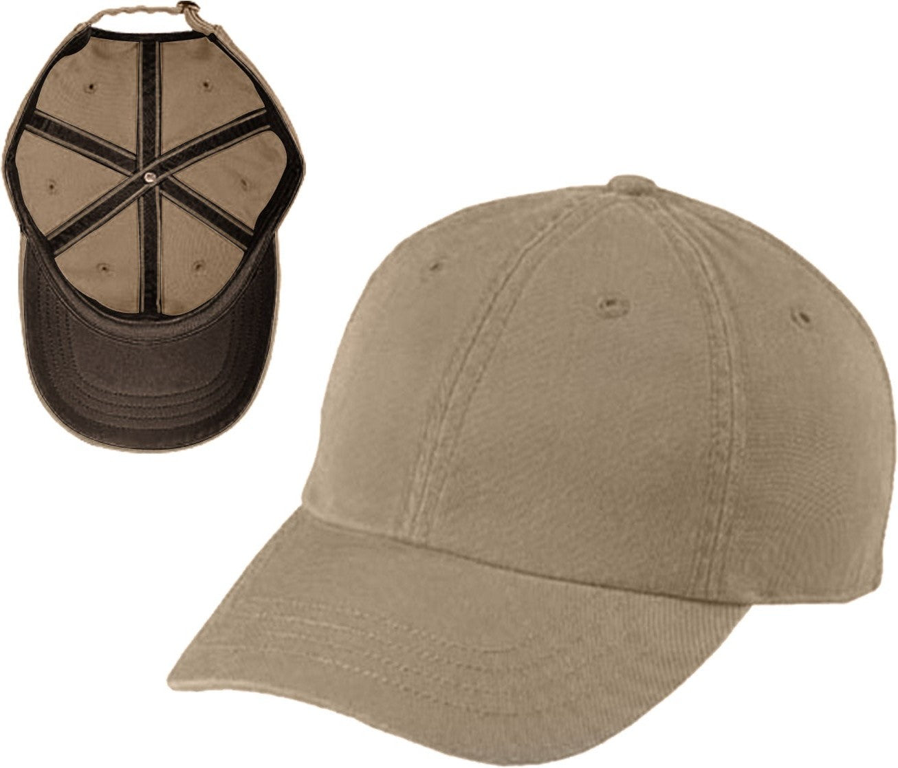 Cobra Cap Ygap-r Youth 6 Panel Gapr - Khaki Dirt