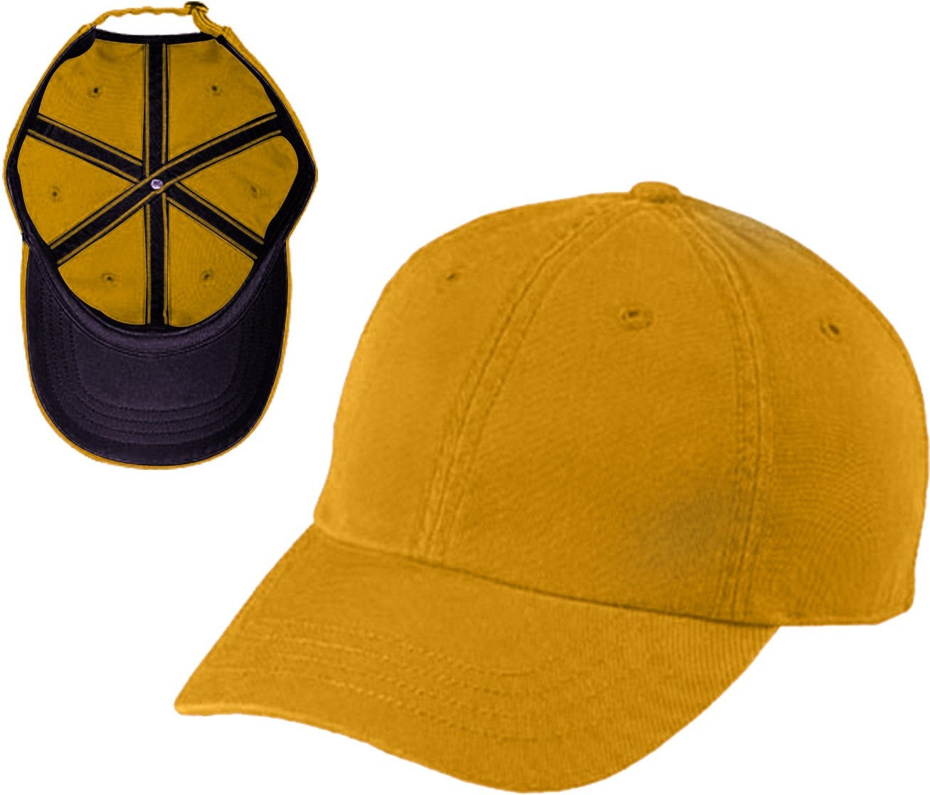 Cobra Cap Ygap-r Youth 6 Panel Gapr - Lemon Navy