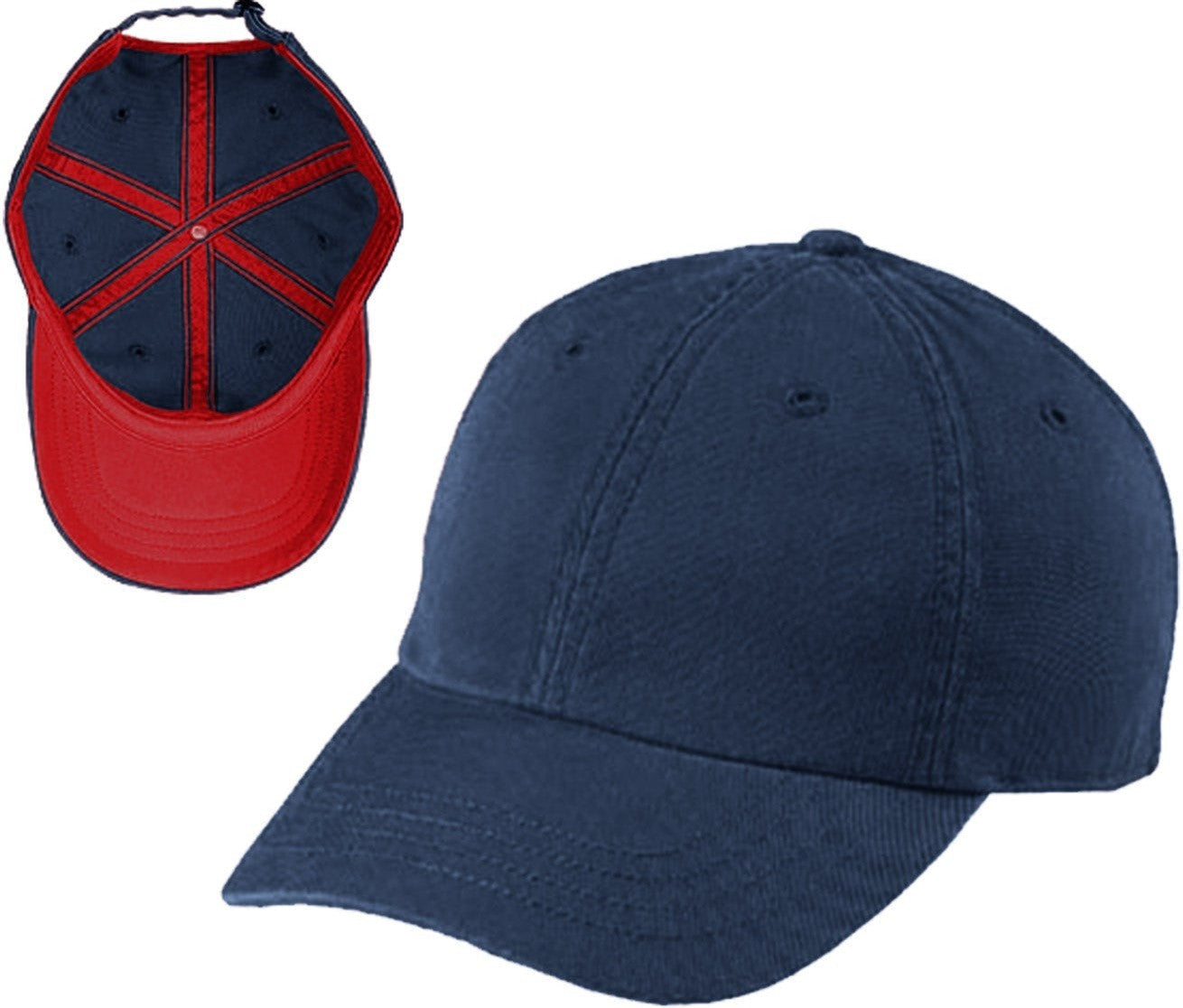 Cobra Cap Ygap-r Youth 6 Panel Gapr - Navy Darkred