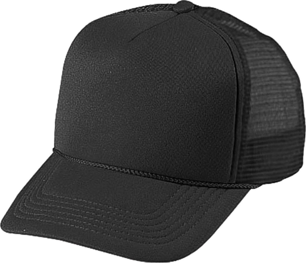 Cobra Cap Ymc Youth Foam Front Mesh Back - Black