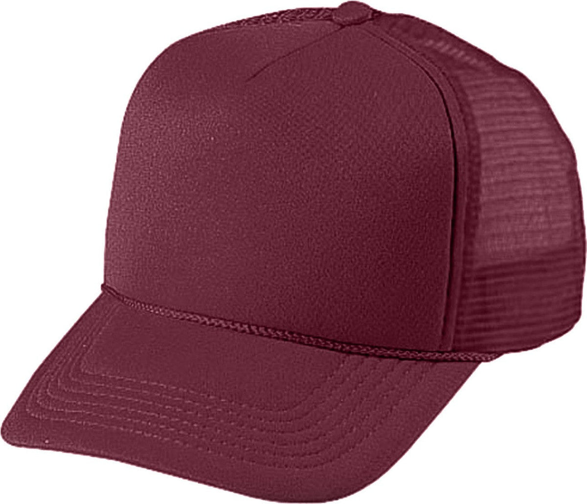 Cobra Cap Ymc Youth Foam Front Mesh Back - Maroon