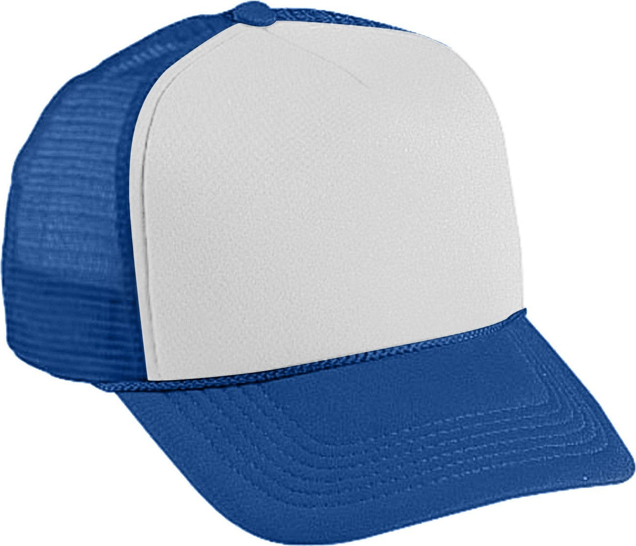 Cobra Cap Ymc Youth Foam Front Mesh Back - White Royal