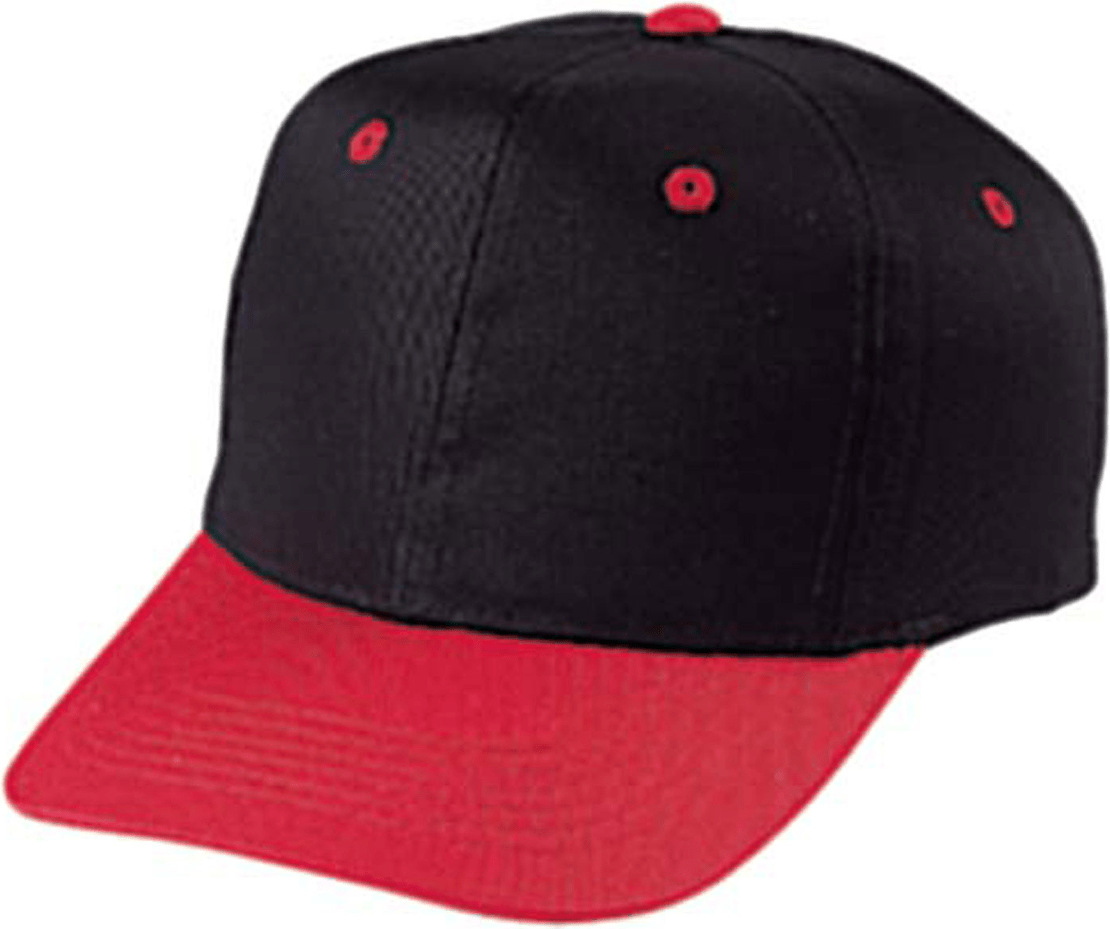 Cobra Cap Ypt-2 Youth 6 Panel Twill 2tone - Black Red