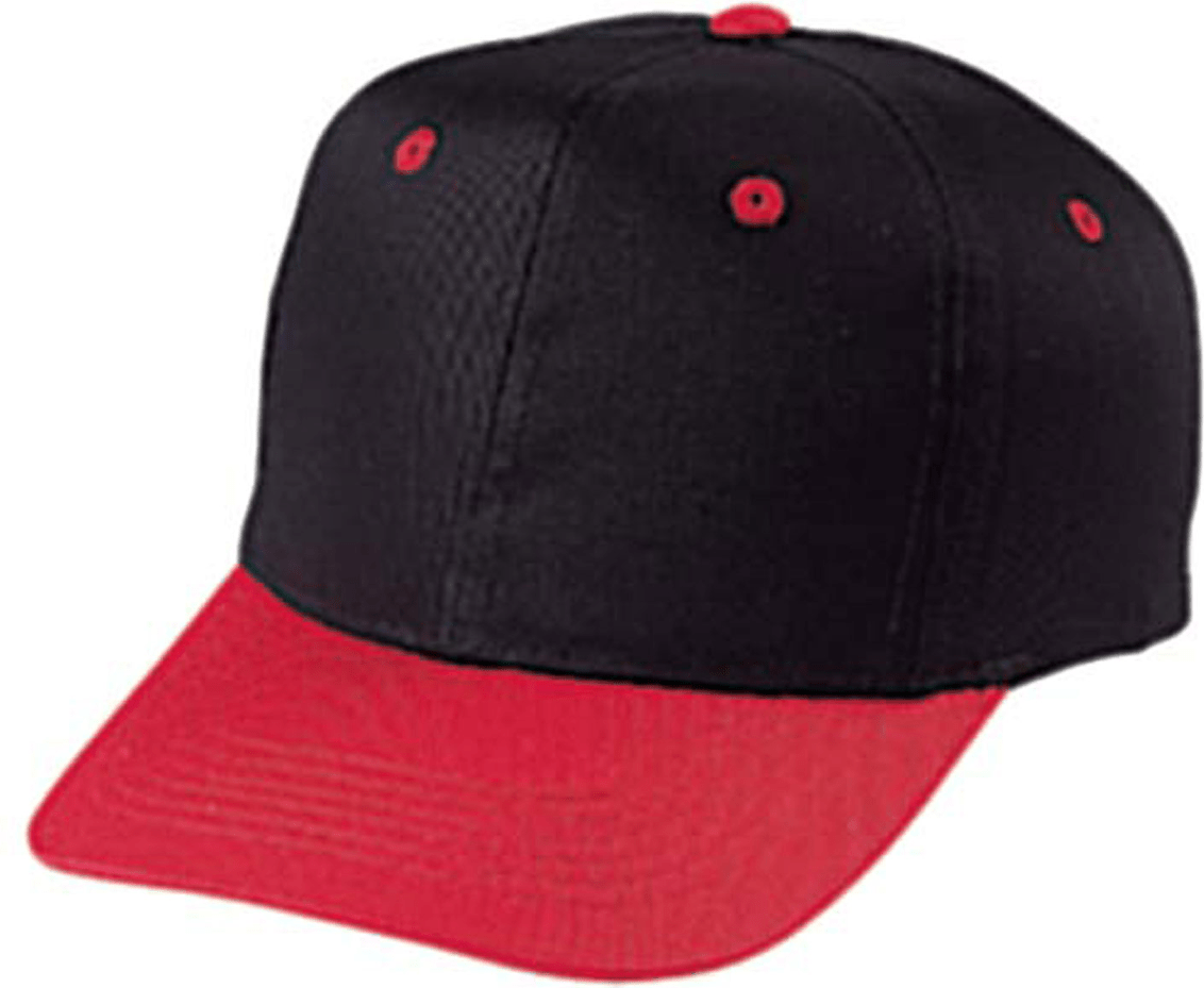 Cobra Cap Ypt-2 Youth 6 Panel Twill 2tone - Black Red