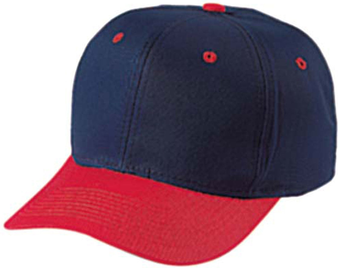 Cobra Cap Ypt-2 Youth 6 Panel Twill 2tone - Navy Red