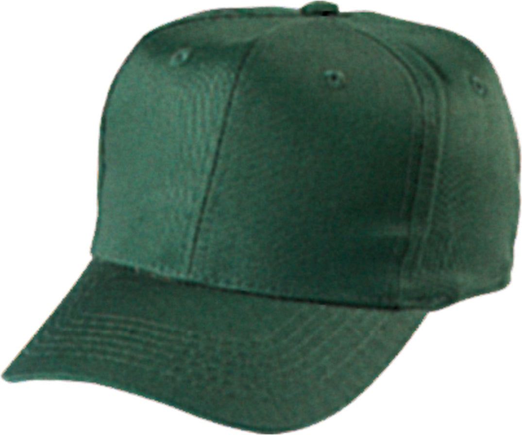 Cobra Cap Ypt Youth 6 Panel Pro Cotton Twill - Dark Green