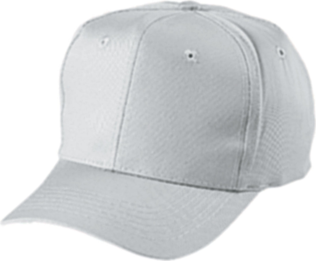 Cobra Cap Ypt Youth 6 Panel Pro Cotton Twill - Grey