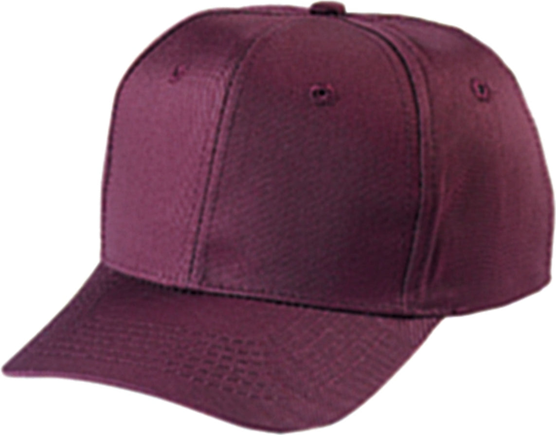 Cobra Cap Ypt Youth 6 Panel Pro Cotton Twill - Maroon