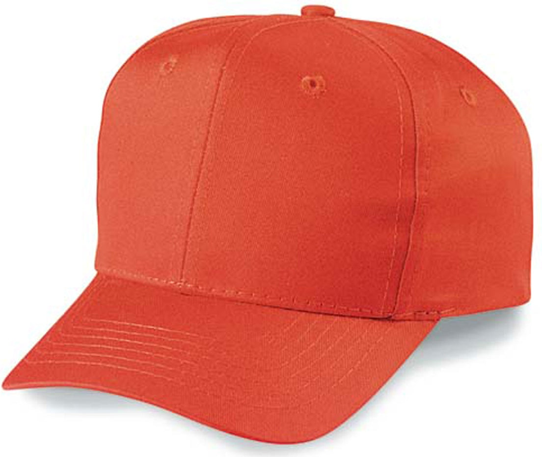 Cobra Cap Ypt Youth 6 Panel Pro Cotton Twill - Orange