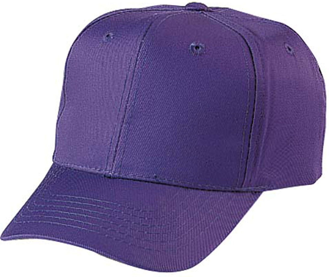Cobra Cap Ypt Youth 6 Panel Pro Cotton Twill - Purple