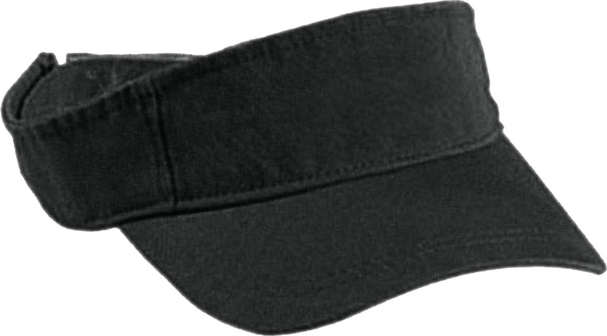 Cobra Cap Yvis-w Youth Garment Washed Visor - Black