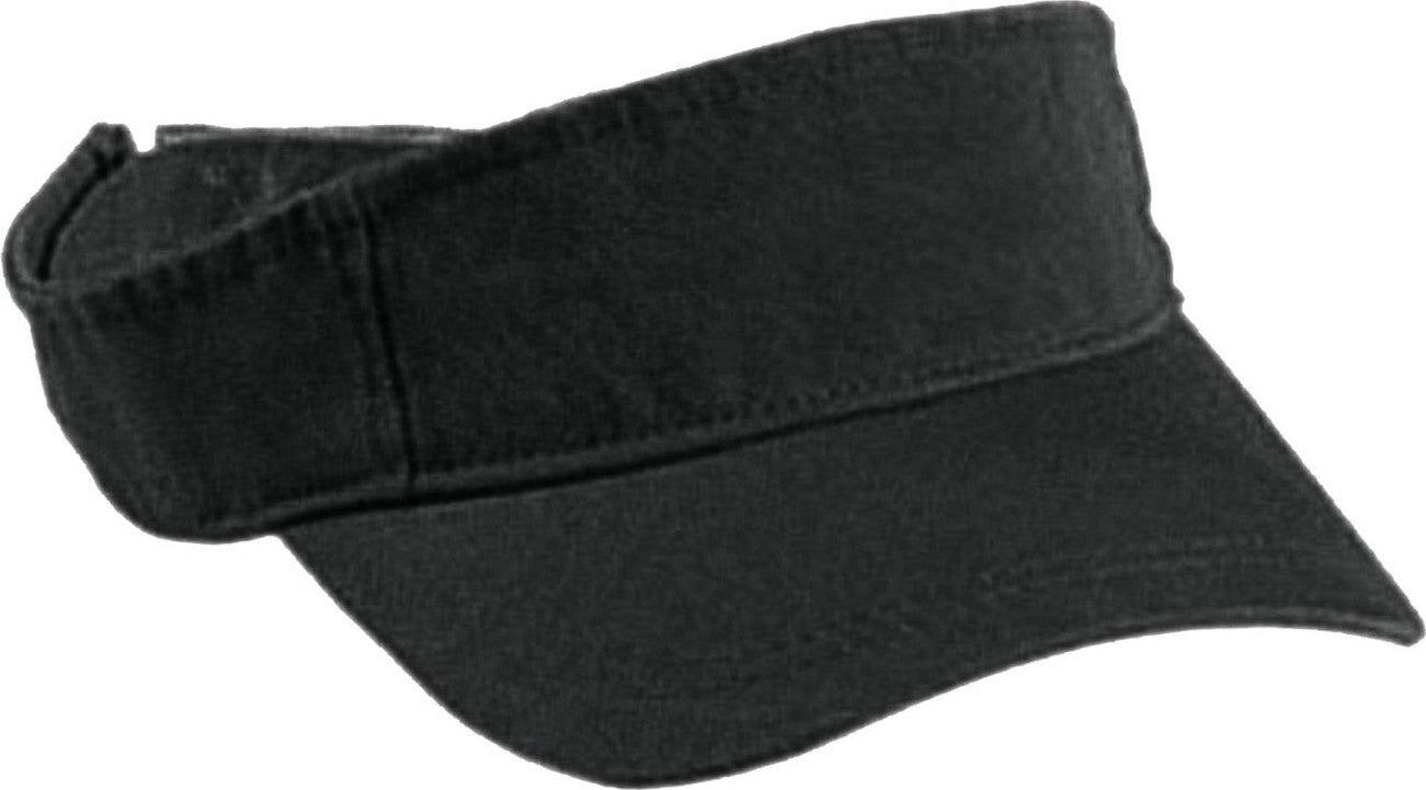 Cobra Cap Yvis-w Youth Garment Washed Visor - Black