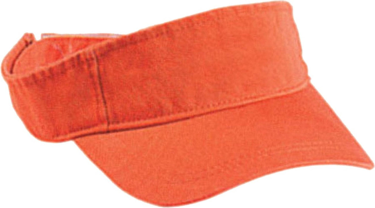 Cobra Cap Yvis-w Youth Garment Washed Visor - Orange