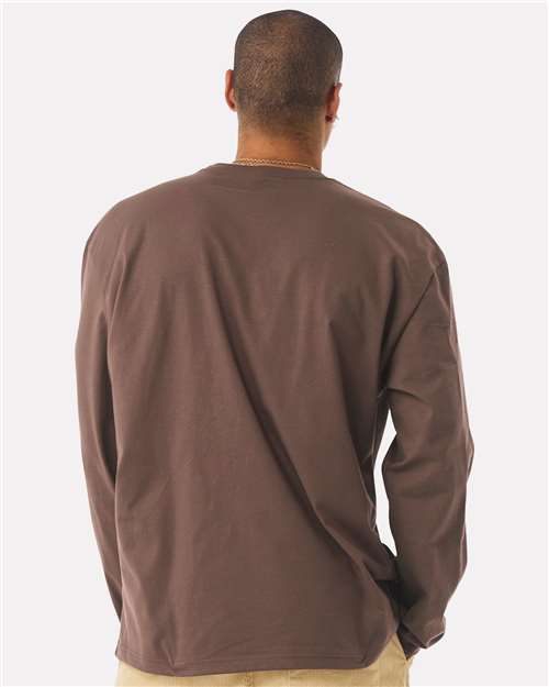 Cocoa 7.5 oz Heavyweight Long Sleeve Tee - 4651