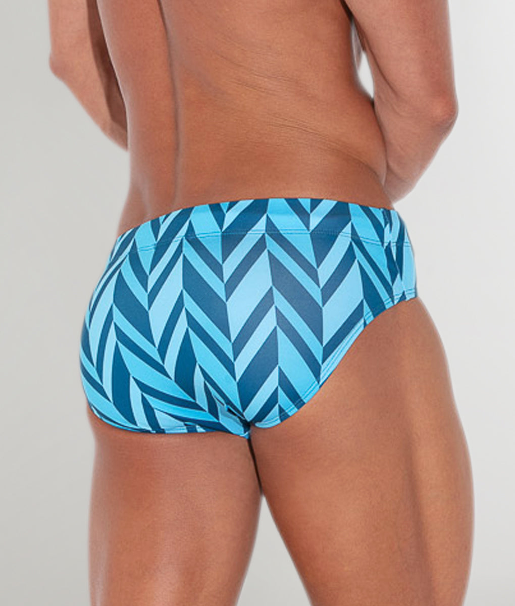 Code 22 Cadaques Swim Brief - Aqua / Small