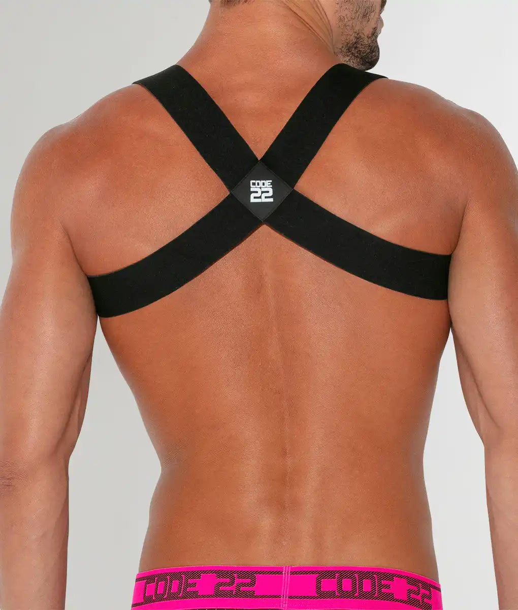 Code 22 Essential Harness Black / Small