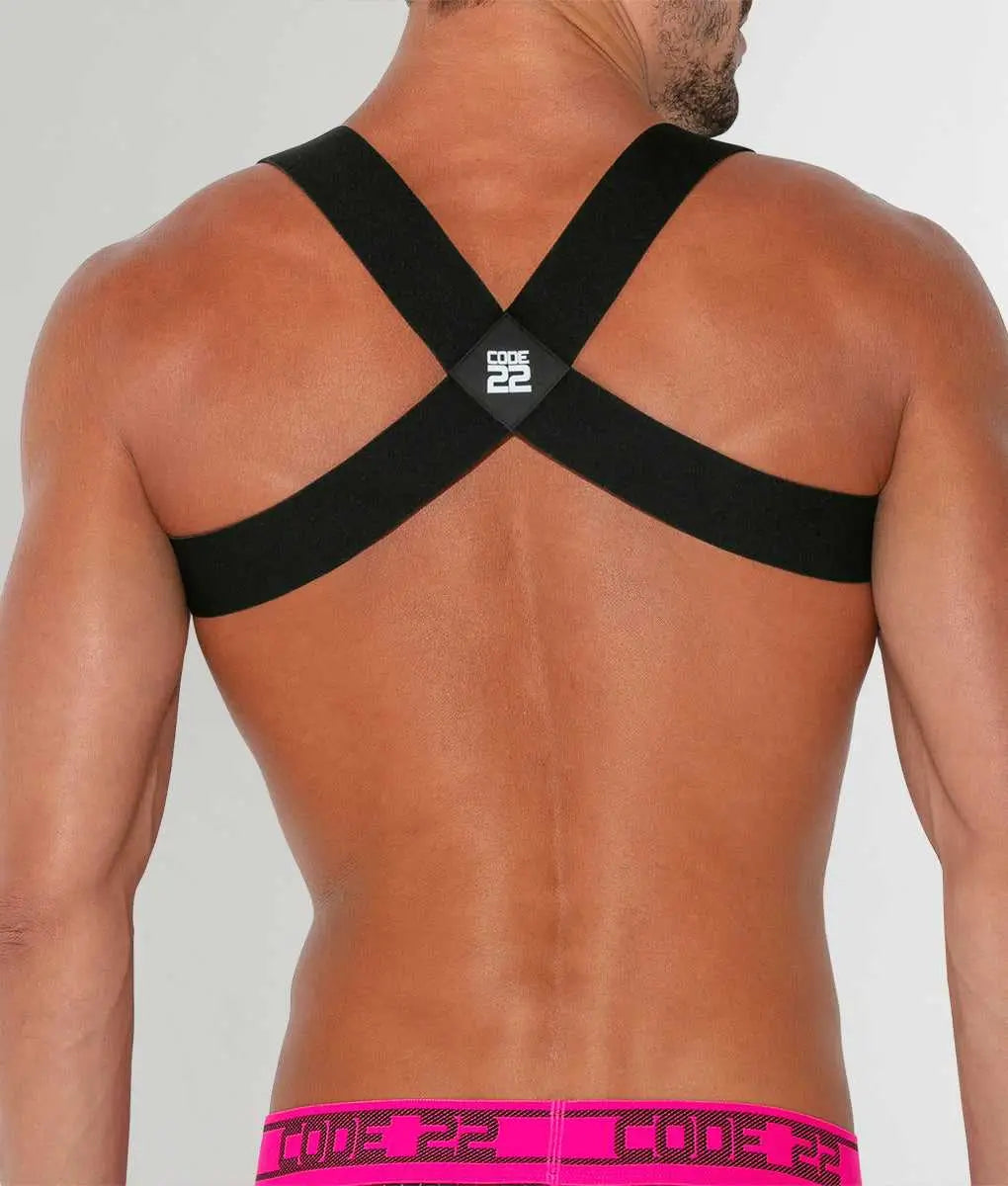 Code 22 Essential Harness - Black / Small