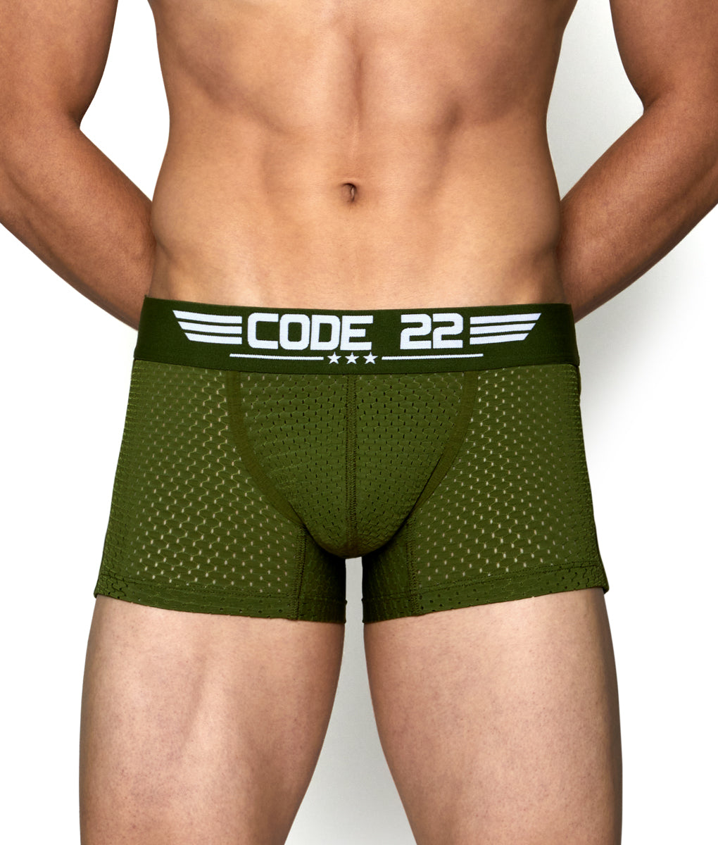 Code 22 Military Trunk - Army Green / Small