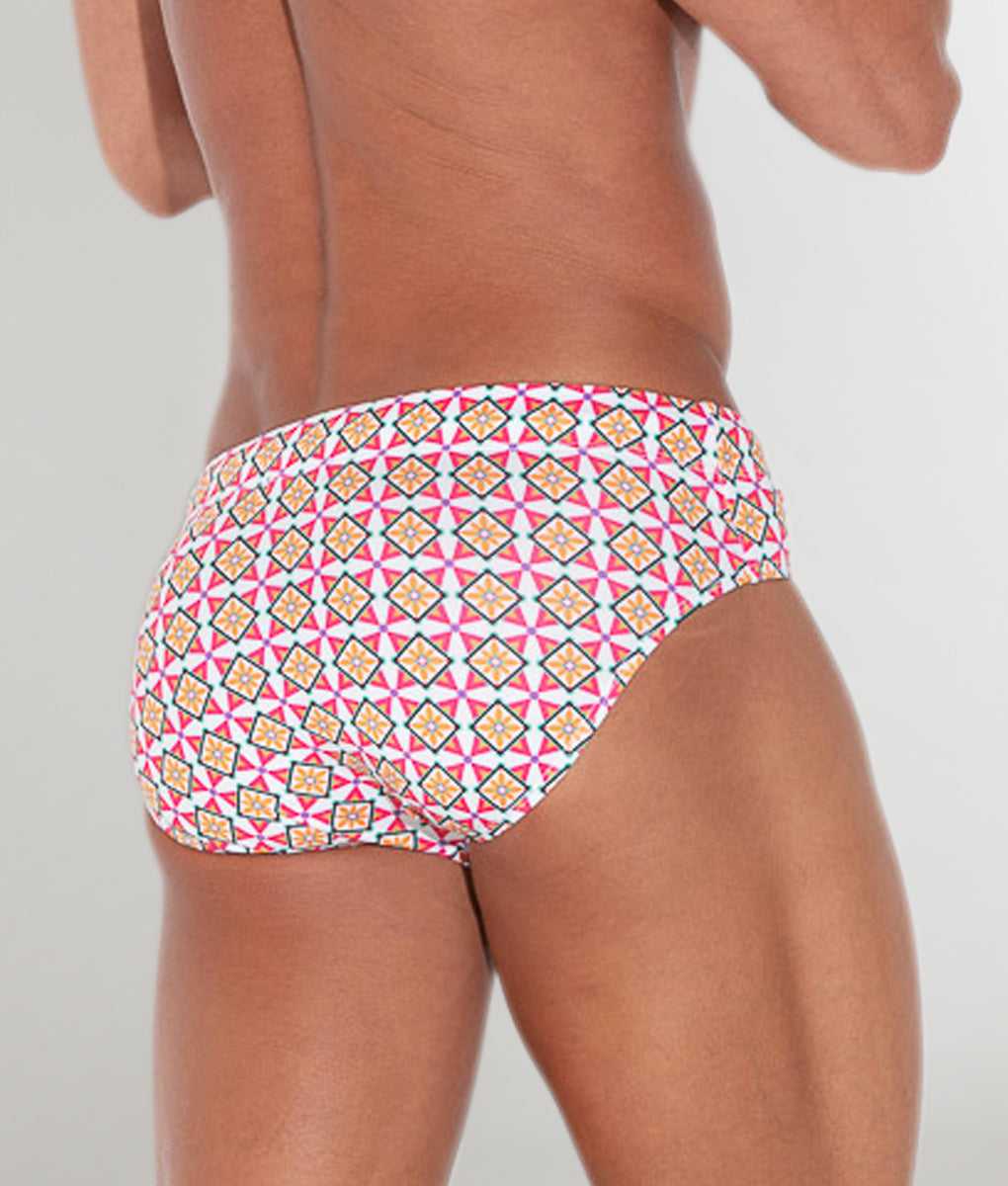 Code 22 Mojacar Swim Brief - Orange / Small