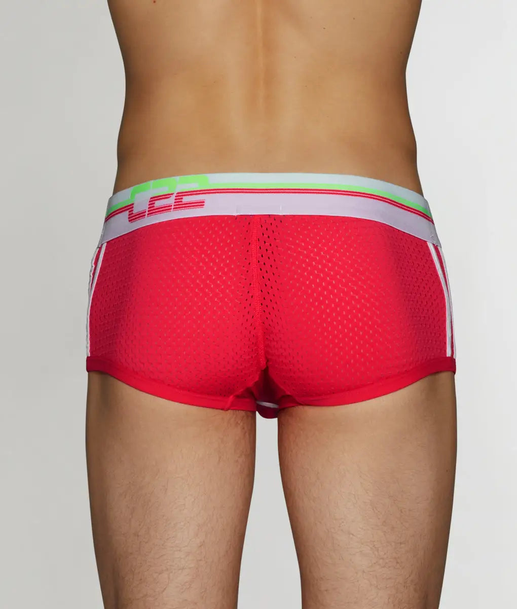 Code 22 Neon Mesh Trunk - Pink / Small