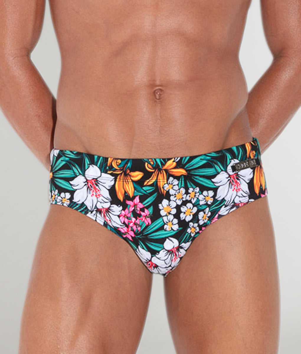 Code 22 Nerja Swim Brief - Black / Small