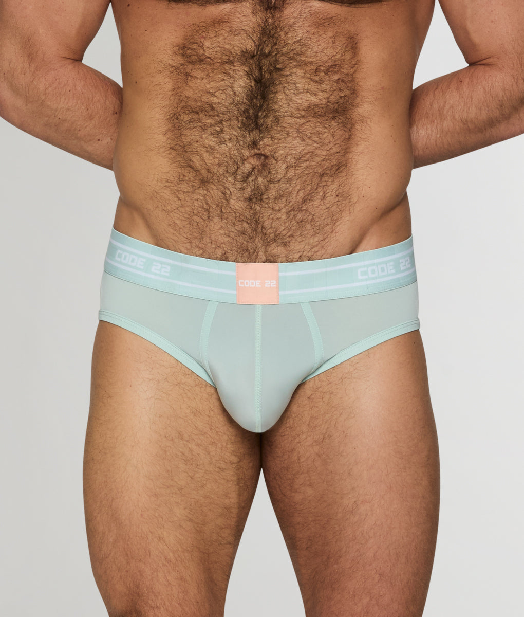 Code 22 Secret Garden Brief - Green / Small